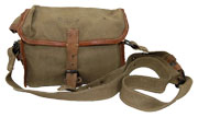 Small First Aid Kit in Canvas & Leather Shoulder B
